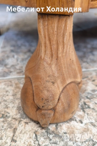 Дъбов скрин Чипъндейл, снимка 12 - Скринове - 53782636