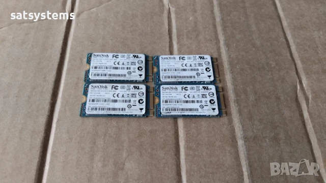 4бр.SanDisk SDSA6MM-008G-1006 SSD U110 M.2 2242 8GB SATA 6.0Gbps, снимка 4 - Твърди дискове - 51050592