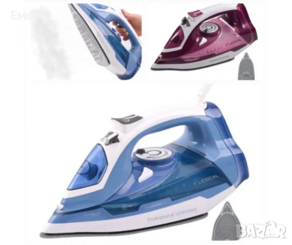 Парна ютия - 2200W, керамична плоча, 380мл резервоар. Гаранция 24 месеца , снимка 8 - Ютии - 48490913