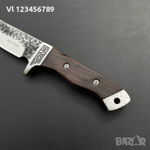 Ловен нож BUCK KNIVES 90 , 5CR13Моv, 170x300 mm, снимка 4 - Ножове - 41482310