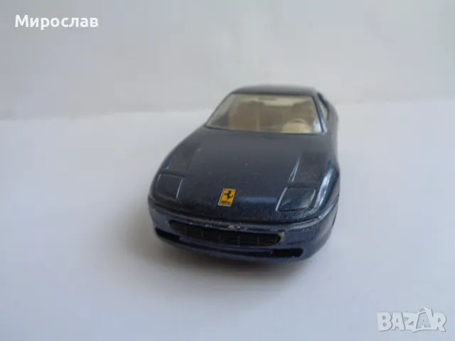 1:43 BBURAGO FERRARI 456 GT КОЛИЧКА ИГРАЧКА МОДЕЛ , снимка 2 - Колекции - 47287988