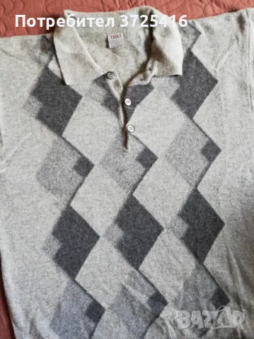 Сива блуза с дълъг ръкав , снимка 2 - Блузи - 48682874