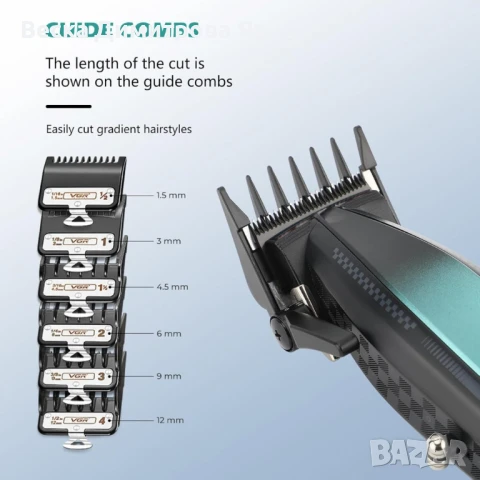 Професионална машинка за подстригване VGR 270 , снимка 6 - Машинки за подстригване - 50842150