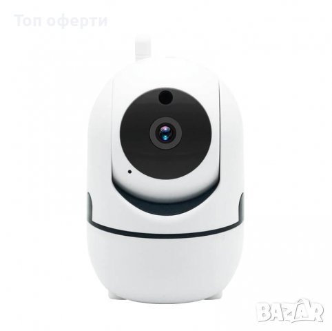 ICSEE Камери за наблюдение, Wifi, 360° Въртене, Full HD, Нощно виждане, Микрофон, Бяла, снимка 4 - Комплекти за видеонаблюдение - 40215834