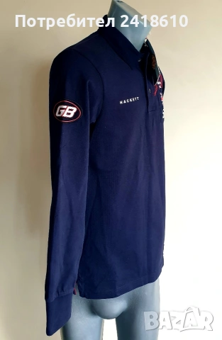 Hackett Aston Martin Cotton POLO Mens Size  S НОВО! ОРИГИНАЛ! Мъжка Поло Блуза!, снимка 7 - Блузи - 53495904