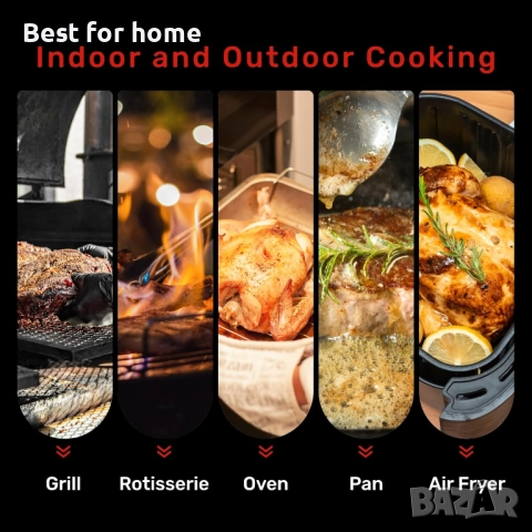 Професионален WiFi безжичен термометър за месо, снимка 6 - Аксесоари за кухня - 52633195