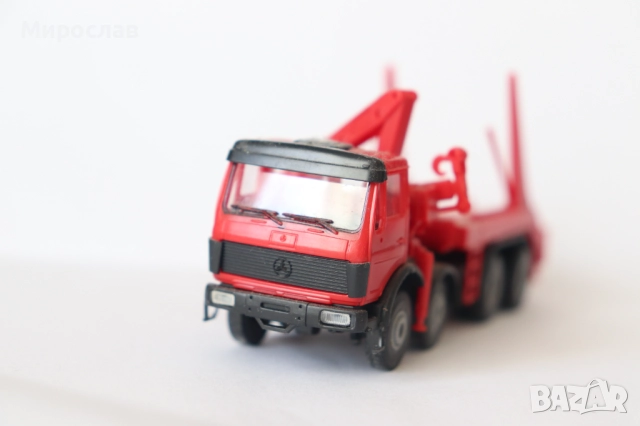 KIBRI?? H0 1/87 MERCEDES BENZ КАМИОН МОДЕЛ КОЛИЧКА, снимка 3 - Колекции - 52954812
