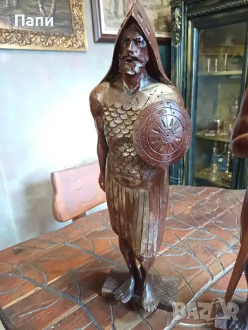 Алцековите войни-дървени скулптури, снимка 6 - Антикварни и старинни предмети - 48689533