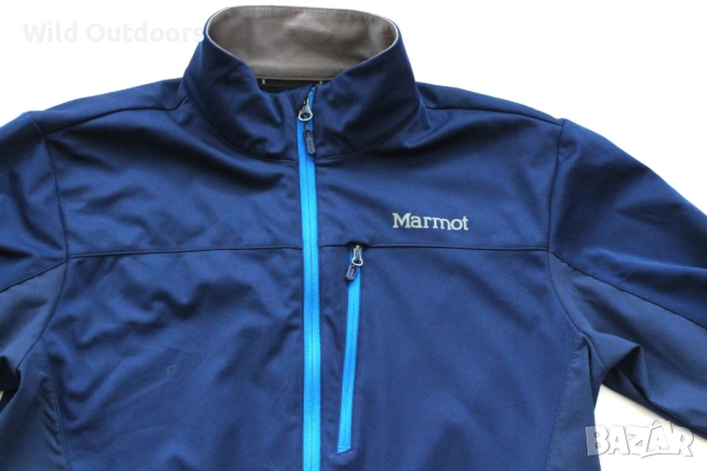 MARMOT Gore Windstopper - мъжко ветроустойчиво яке, размер М, снимка 2 - Спортни дрехи, екипи - 53540979