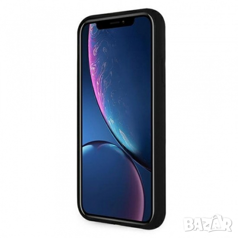 Оригинален калъф гръб кейс Karl Lagerfeld Silicone Cover - iPhone 11 (6.1), Черен, снимка 4 - Калъфи, кейсове - 36481305