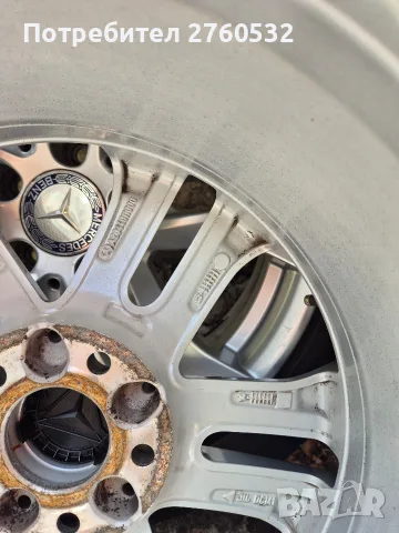 Оригинални джанти Mercedes 17", снимка 5 - Гуми и джанти - 55768257