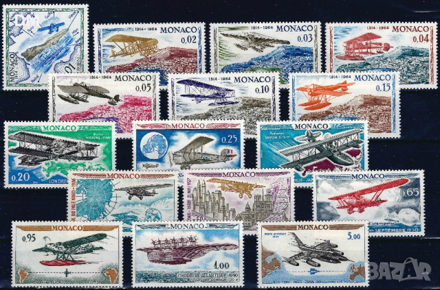 Монако 1964 - самолети/кораби