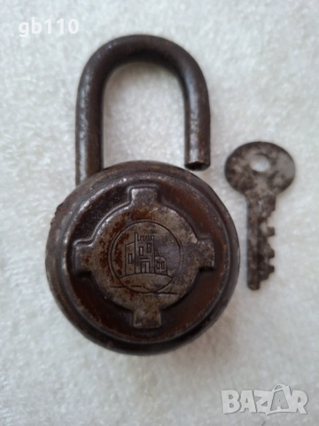 Стар германски катинар, снимка 2 - Антикварни и старинни предмети - 53747902