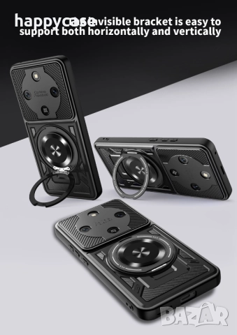 Honor Magic 8 Lite / RUGGED MAGSAFE Удароустойчив кейс калъф гръб с пръстен, снимка 7 - Калъфи, кейсове - 52842582