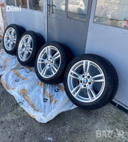 BMW ‘18’ лети джанти БМВ-Зимни гуми,Сензори*ДОСТАВКА* F30,31, 3-та,4-та серия style 400M, снимка 2 - Гуми и джанти - 52227078