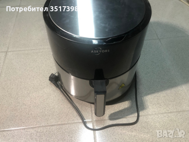 Фритюрник на горещ въздух , снимка 2 - Фритюрници - 44840584