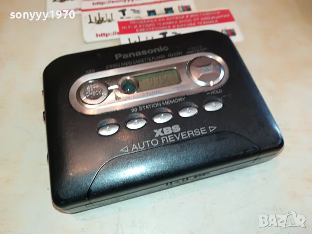 PANASONIC RQ-E30V WALKAN REVERSE DECK/RADIO 0811221132, снимка 10 - Радиокасетофони, транзистори - 38599880