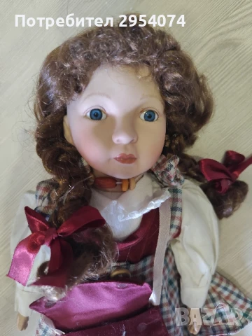 порцеланова кукла 30лв, снимка 1