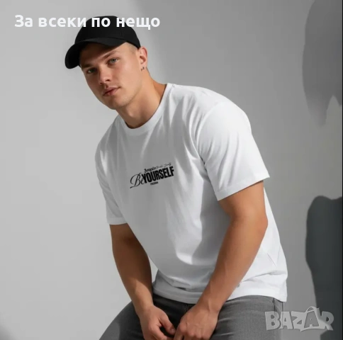 Мъжка тениска Angels BE YOURSELF Код Moskito4, снимка 3 - Тениски - 53813373