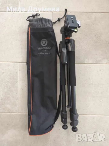 Vanguard Alta CA 233AO в МНОГО ДОБРО състояние + ПОДАРЪК дистанционен спусък Godox за Nikon, снимка 11 - Чанти, стативи, аксесоари - 48189170