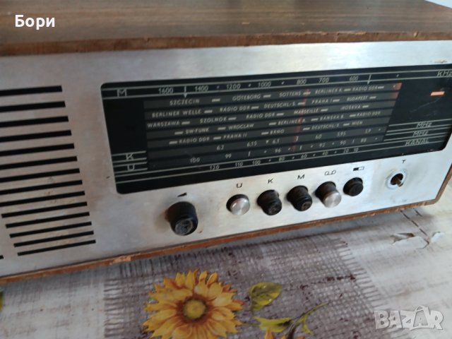 TRANSMIRA 6120 VEB, RFT 1968г DDR /ГДР, снимка 3 - Радиокасетофони, транзистори - 42170869