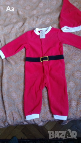 Продавам Бебешки екип на Дядо Коледа – нов
