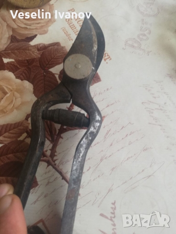 Стара лозарска ножица, снимка 1 - Други ценни предмети - 36089139