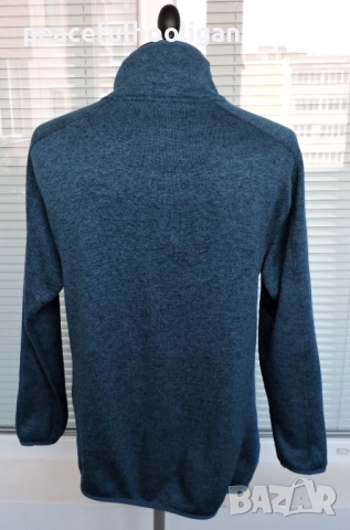 Vikafjell Mens Outdoor 1/4 Zip Pullover Sweater Polar Fleece Blue Size XL, снимка 8 - Пуловери - 52948895
