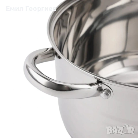 Комплект тенджери от неръждаема стомана – 12 части с капаци BXGG-001, снимка 6 - Съдове за готвене - 53226866