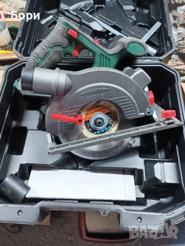 Parkside акумулаторен циркуляр., снимка 1