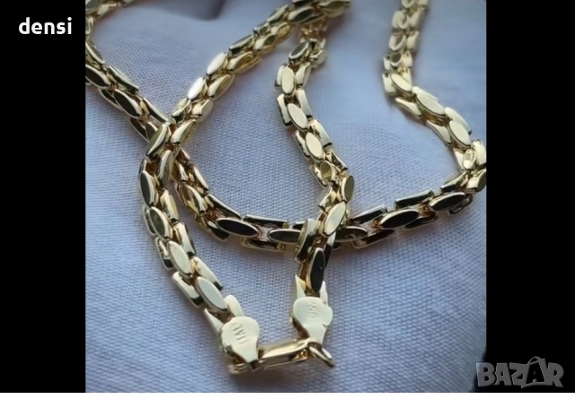 Ланец медицинско злато 18 к, снимка 2 - Пръстени - 52873418