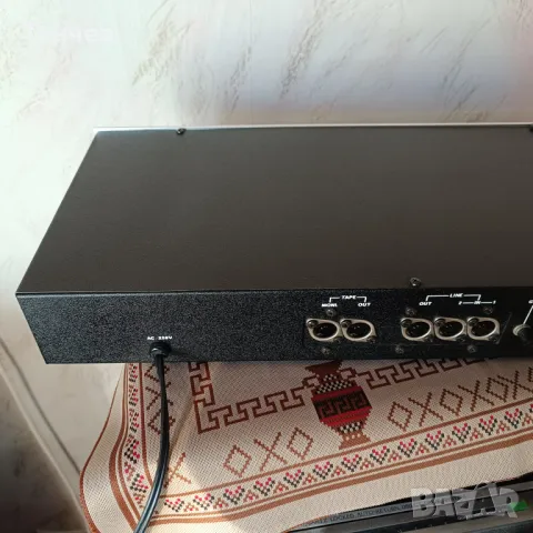  Monacor-10 бандов графичен еквалайзер произведен в Япония, снимка 7 - Еквалайзери - 49047051