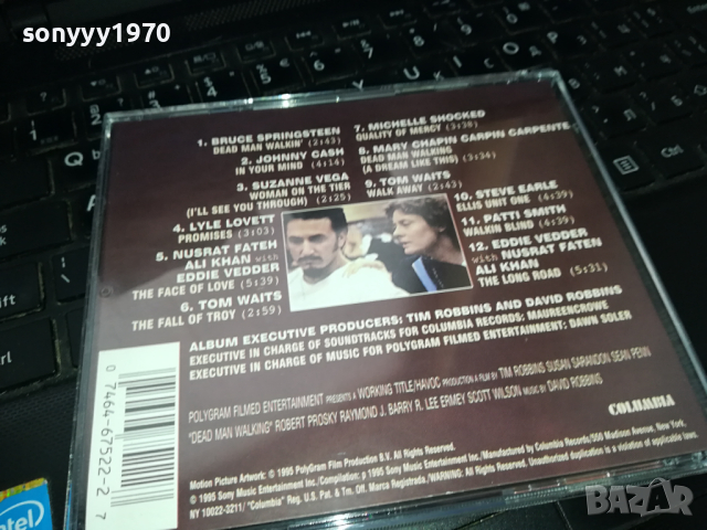 DEAD MAN WALKING CD 0603241729, снимка 9 - CD дискове - 44638913