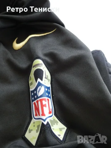 Тениска Philadelphia Eagles (Carson Wentz #11) Nike — Мъже размер M Черно, снимка 4 - Други спортове - 56312802