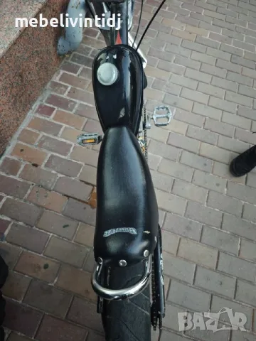 Вело мотоциклет (чопър) с 50cc двигател, снимка 8 - Мотоциклети и мототехника - 55868130