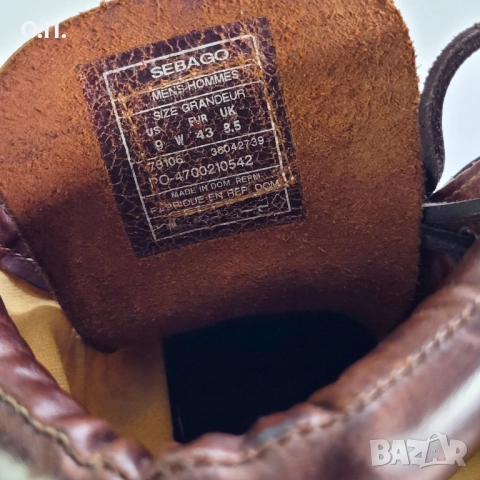 Filson x Sebago, оригинални боти 43, снимка 8 - Мъжки боти - 52391325