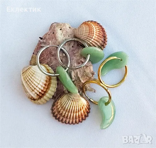 Магатама обеци, снимка 5 - Обеци - 48403560