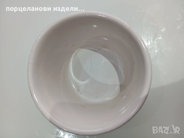Порцеланова стара кашпа маркирана , снимка 3 - Декорация за дома - 52690478