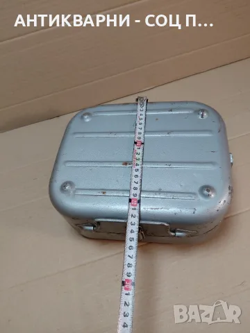 Соц Стара Руска Метална Кутия За Туристически Газов Котлон 1.800кг. НОМЕР 782., снимка 11 - Антикварни и старинни предмети - 56107122