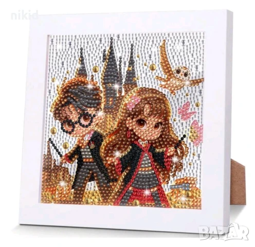 3D гоблен Хари Потър Harry Potter диамантен картина мозайка за направа схема камъчета канава