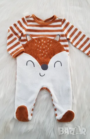 Бебешки зимен ромпър 3-6 месеца, снимка 7 - Бебешки гащеризони - 47672390