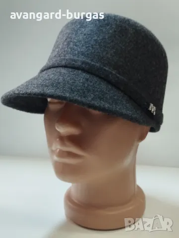  Дамска вълнена шапка бомбе,лукс 173 avangard-burgas , снимка 2 - Шапки - 48165878