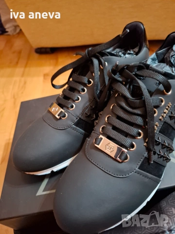 Нови мъжки обувки Philipp Plein – Модел "Running New Wave", снимка 6 - Маратонки - 53670439