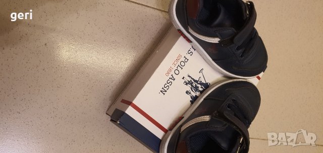 детски кожени кецове U.S.POLO ASSN 24 размер, снимка 2 - Детски маратонки - 42705594