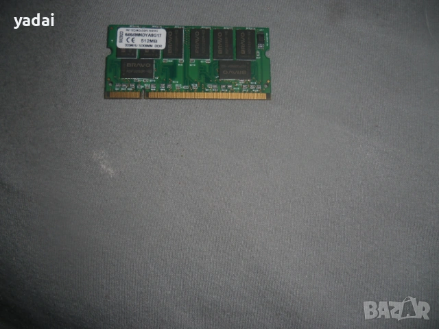 Продавам DDR1 Ram памети за лаптоп, снимка 4 - RAM памет - 41079663