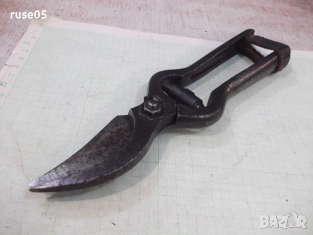 Ножица "KUNDE & Cie REMSCHEID" лозарска стара, снимка 8 - Други ценни предмети - 50919958