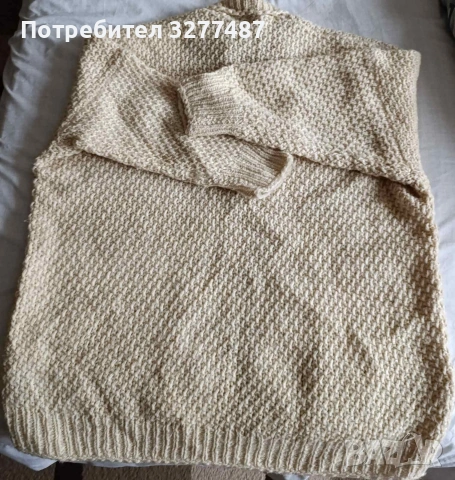 Дамска Плетена Блуза, снимка 2 - Блузи с дълъг ръкав и пуловери - 53423493