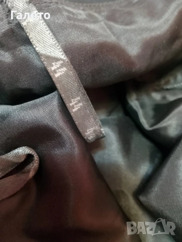 Дълга черна пола с колан с орнамент , снимка 4 - Поли - 50834496