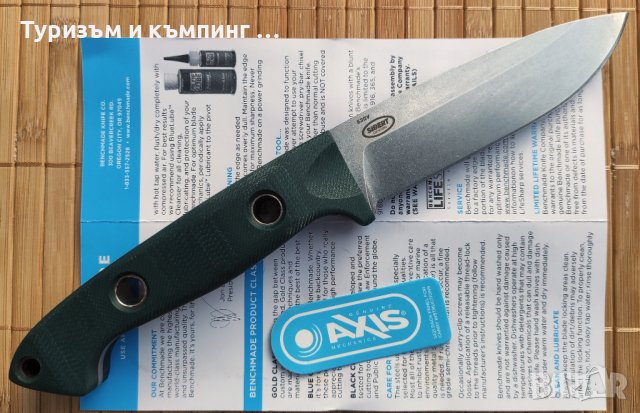 Нож Benchmade 162 Bushcrafter / високо качество /, снимка 14 - Ножове - 42656002