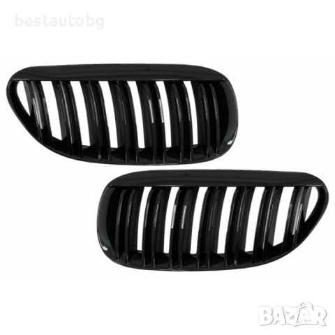 Бъбреци за BMW E63 / E64 (2004-2011) Черен Гланц Двойни